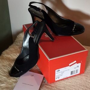 Coach Pumps .8m.Black “Weiling “ w. Box.